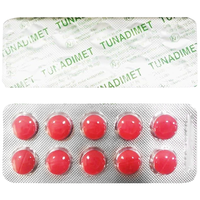 Tunadimet điều trị và dự phòng các bệnh liên quan đến tim mạch (10 vỉ x 10 viên) - 1